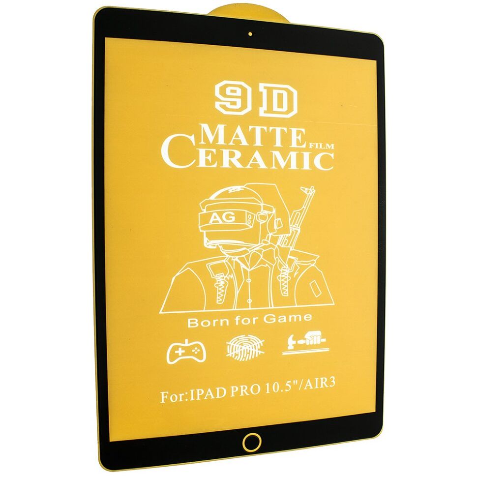 CERAMICS FILM 9D МАТОВЕ APPLE IPAD PRO | IPAD AIR3 10.5" (2019) ЧОРНИЙ CERAMICS FILM 9D МАТОВЕ APPLE IPAD PRO | IPAD AIR3 10.5" (2019) ЧОРНИЙ