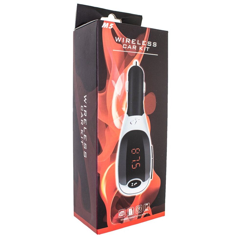 FM Модулятор M5 СТАЛЬНИЙ