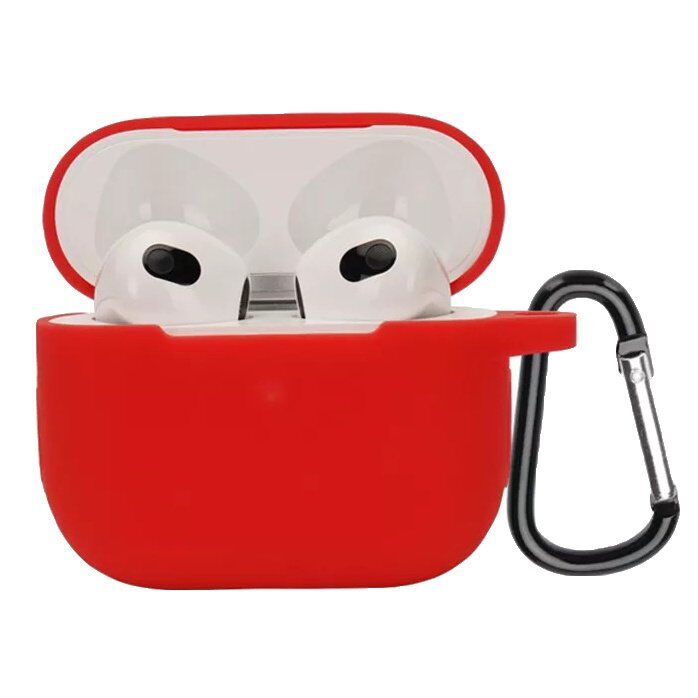 Чохол для Apple AirPods 3 з карабіном NEW з'єднаний Чохол для Apple AirPods 3 з карабіном NEW з'єднаний