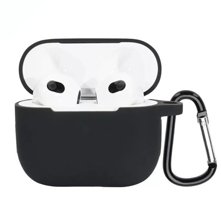 Чохол для Apple AirPods 3 з карабіном NEW з'єднаний Чохол для Apple AirPods 3 з карабіном NEW з'єднаний