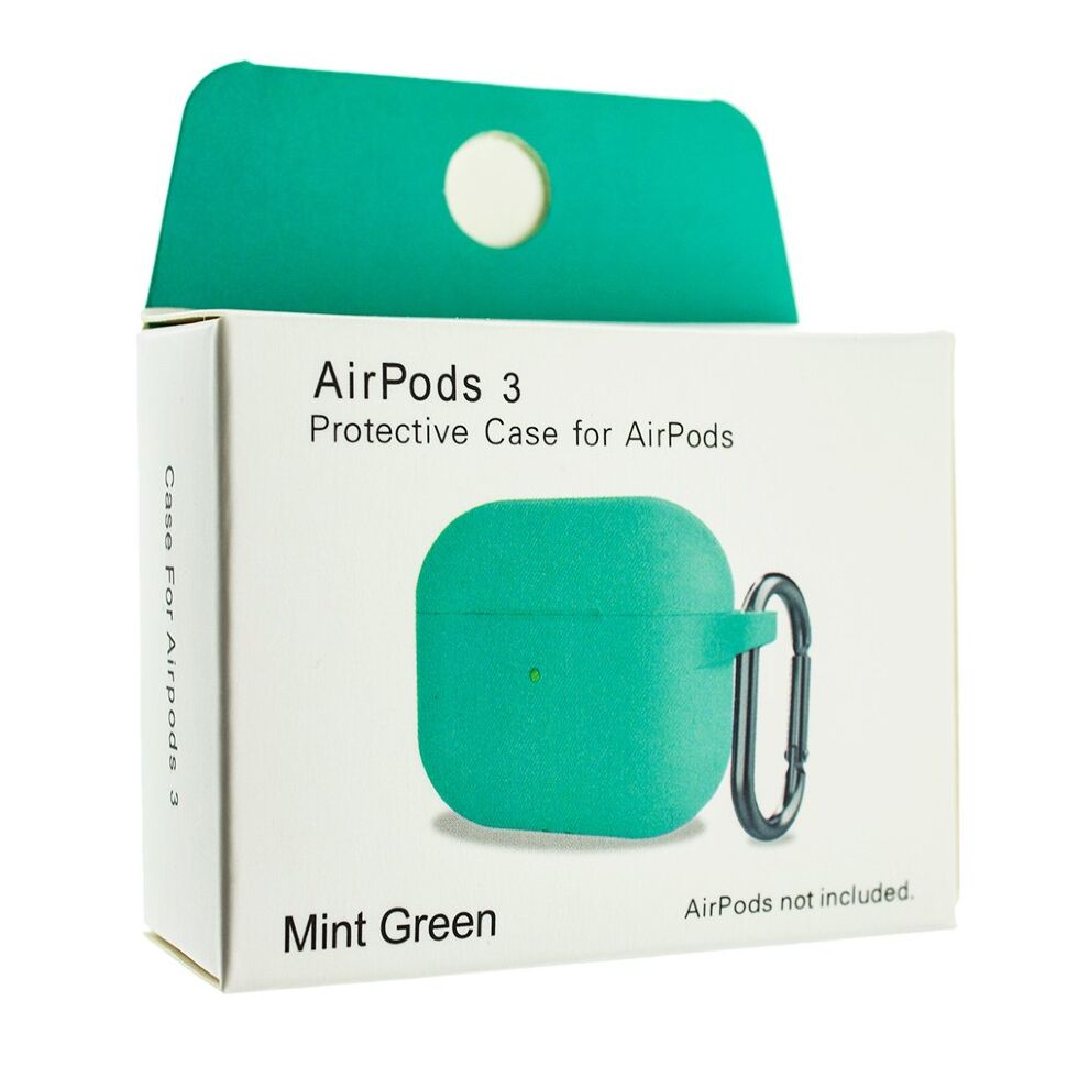 Чохол для Apple AirPods 3 з карабіном NEW з'єднаний Чохол для Apple AirPods 3 з карабіном NEW з'єднаний