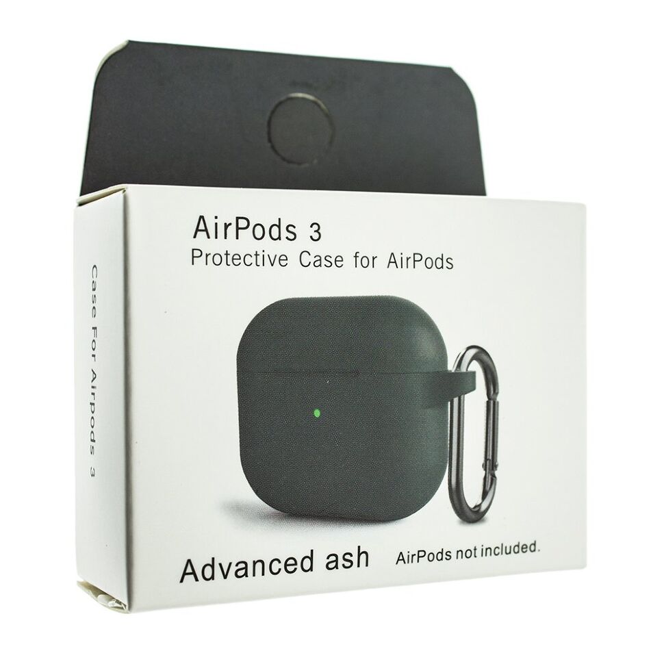 Чохол для Apple AirPods 3 з карабіном NEW з'єднаний Чохол для Apple AirPods 3 з карабіном NEW з'єднаний