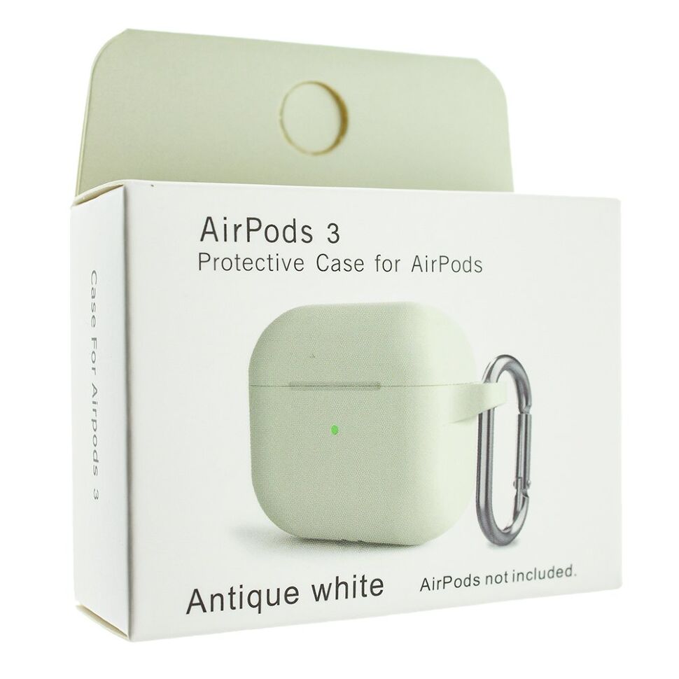 Чохол для Apple AirPods 3 з карабіном NEW з'єднаний Чохол для Apple AirPods 3 з карабіном NEW з'єднаний