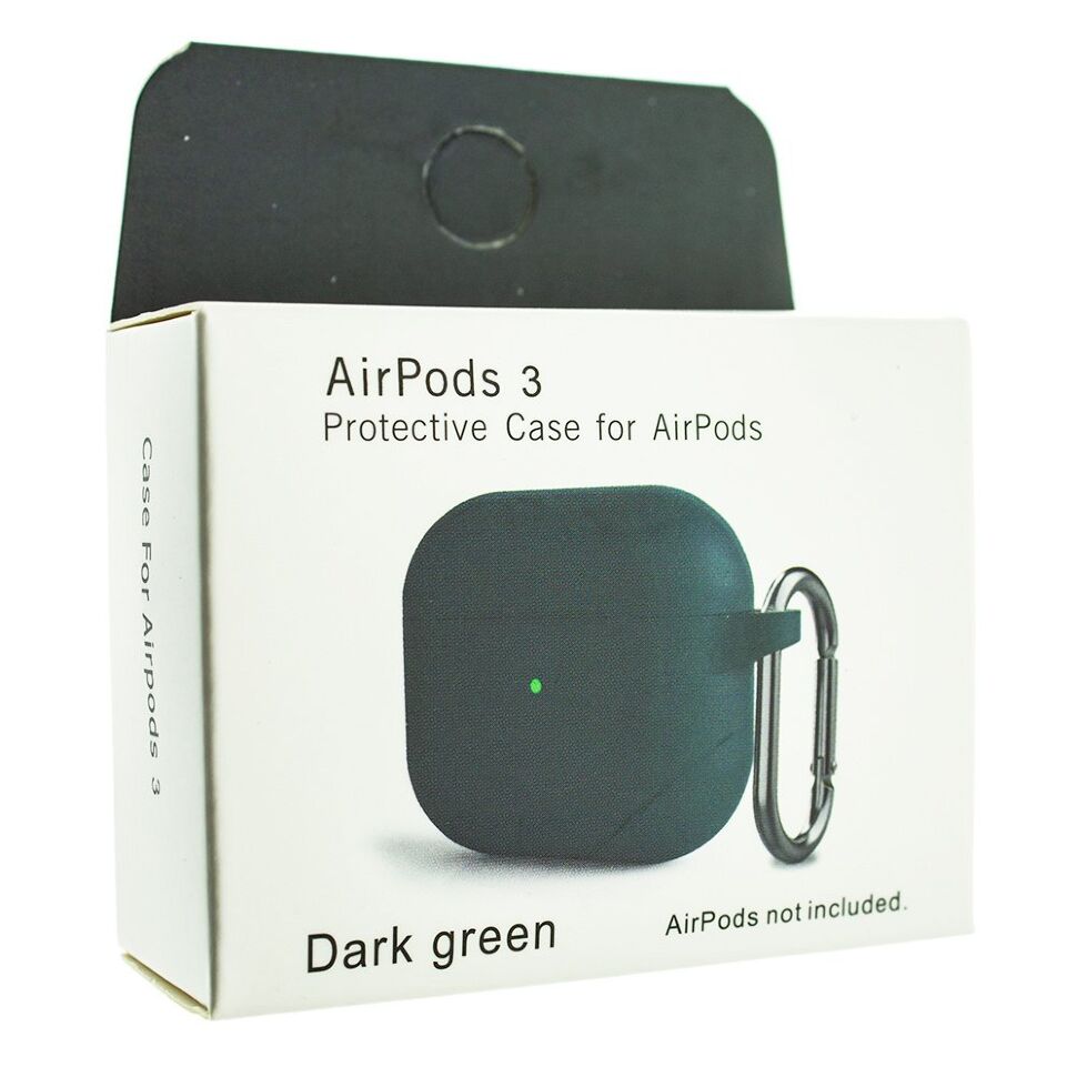 Чохол для Apple AirPods 3 з карабіном NEW з'єднаний Чохол для Apple AirPods 3 з карабіном NEW з'єднаний