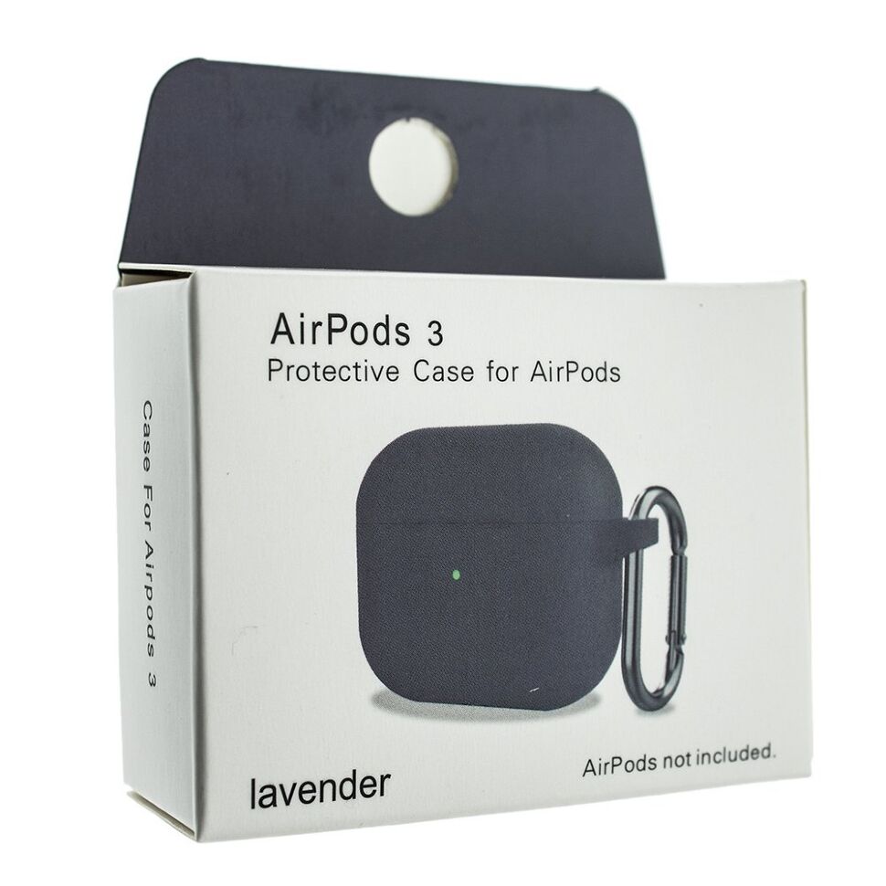 Чохол для Apple AirPods 3 з карабіном NEW з'єднаний Чохол для Apple AirPods 3 з карабіном NEW з'єднаний