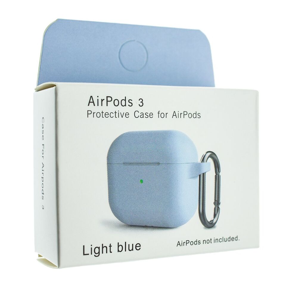 Чохол для Apple AirPods 3 з карабіном NEW з'єднаний Чохол для Apple AirPods 3 з карабіном NEW з'єднаний