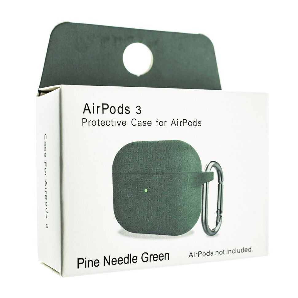 Чохол для Apple AirPods 3 з карабіном NEW з'єднаний Чохол для Apple AirPods 3 з карабіном NEW з'єднаний