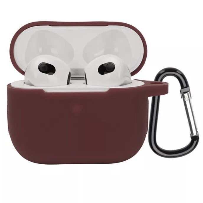 Чохол для Apple AirPods 3 з карабіном NEW з'єднаний Чохол для Apple AirPods 3 з карабіном NEW з'єднаний