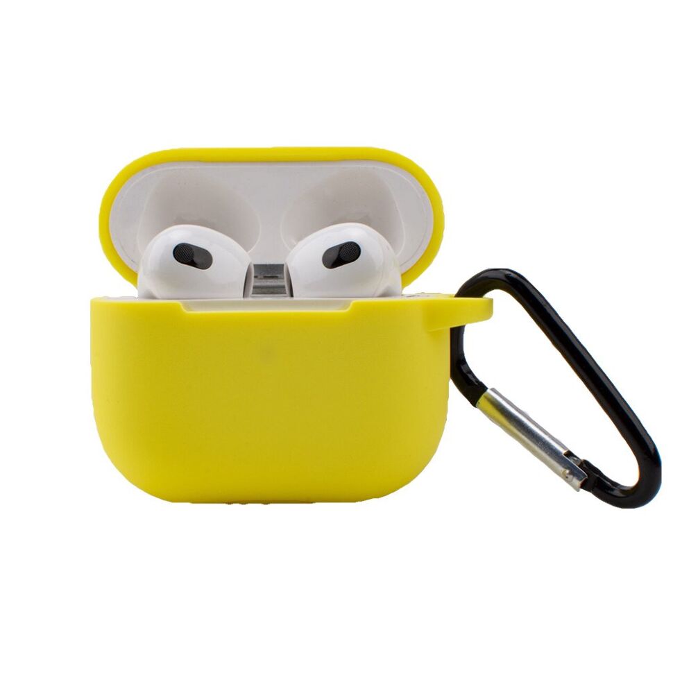 Чохол для Apple AirPods 3 з карабіном NEW з'єднаний Чохол для Apple AirPods 3 з карабіном NEW з'єднаний