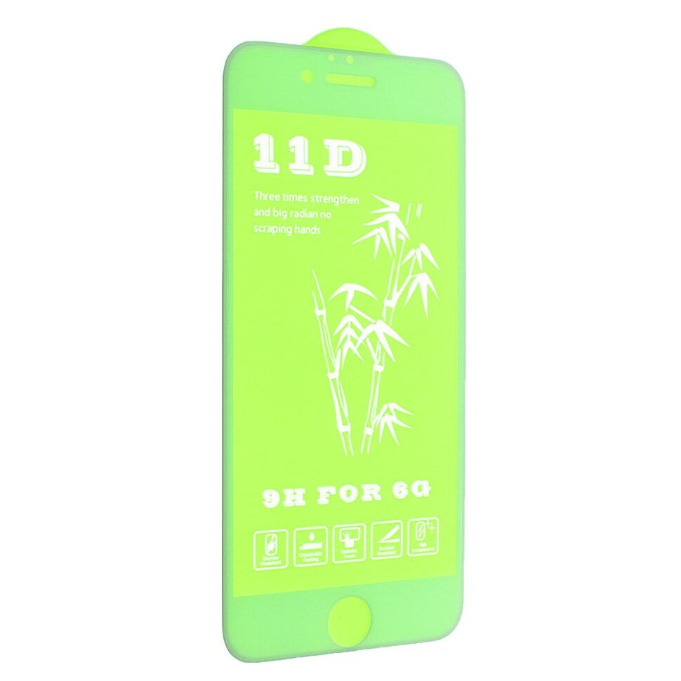 Захисне скло 11D для APPLE IPHONE 6 БІЛИЙ