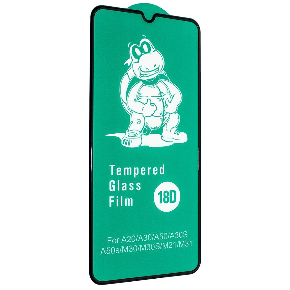 Захисне скло 18D із захисним бортом SAMSUNG Galaxy M21 / M30S 2020 M215 ЧОРНИЙ Захисне скло 18D із захисним бортом SAMSUNG Galaxy M21 / M30S 2020 M215 ЧОРНИЙ