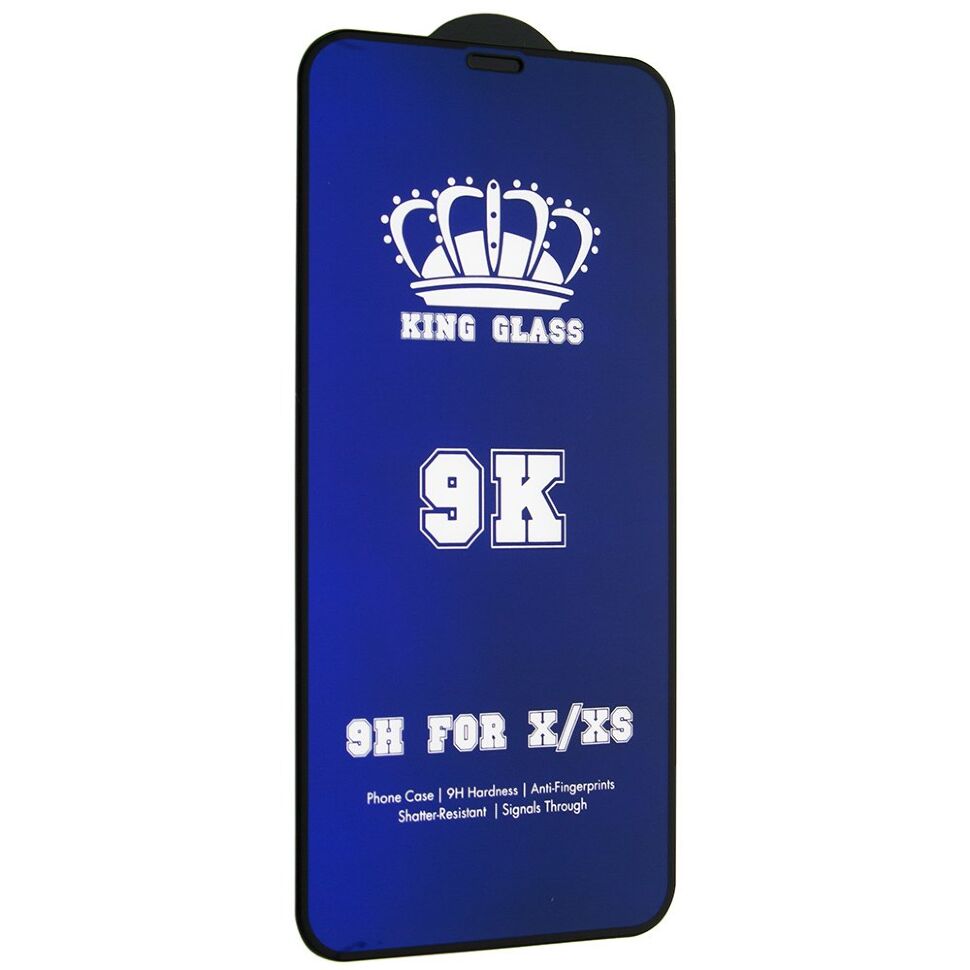 Захисне скло 9K BLUE LIGHT APPLE IPHONE X | XS | 11 PRO ЧОРНИЙ