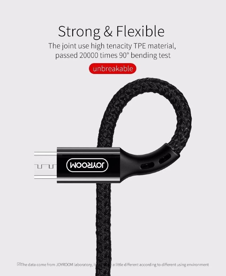 Кабель USB JOYROOM S-M351 USB - micro USB ЧОРНИЙ