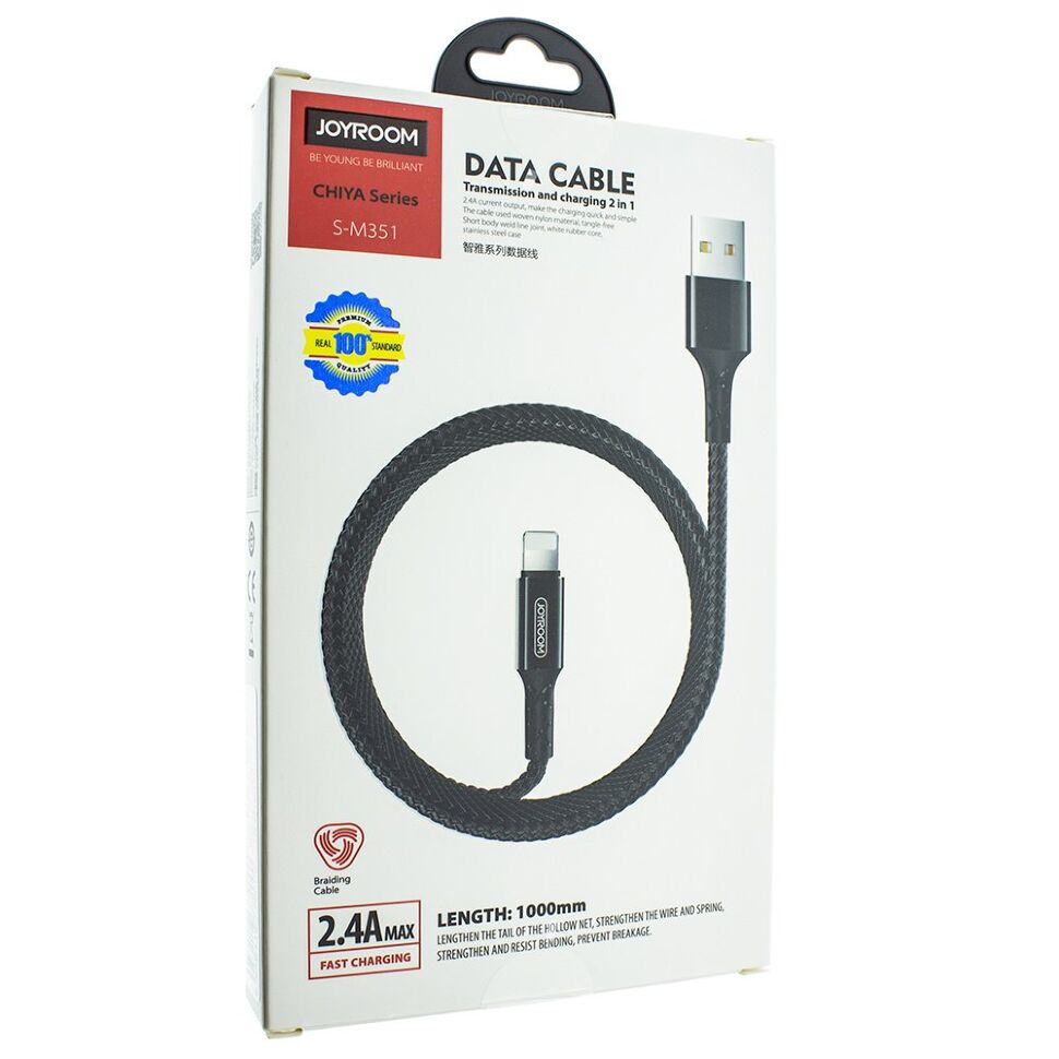 Кабель USB JOYROOM S-M351 USB - micro USB ЧОРНИЙ