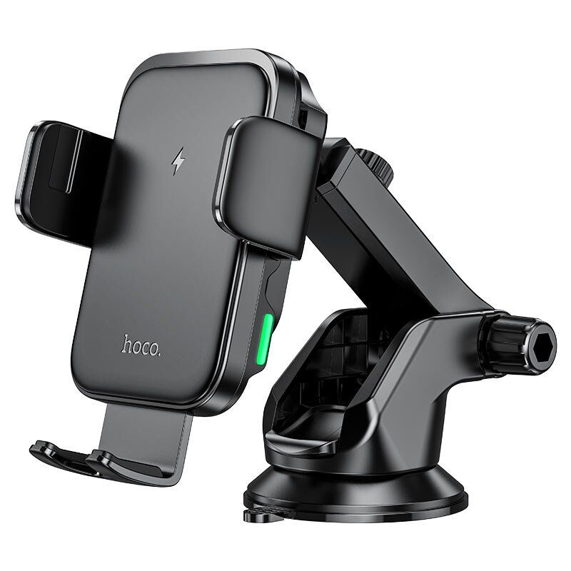 Автомобільний тримач HOCO HW11 бездротова зарядка, чорний Автомобільний тримач HOCO HW11 бездротова зарядка, чорний