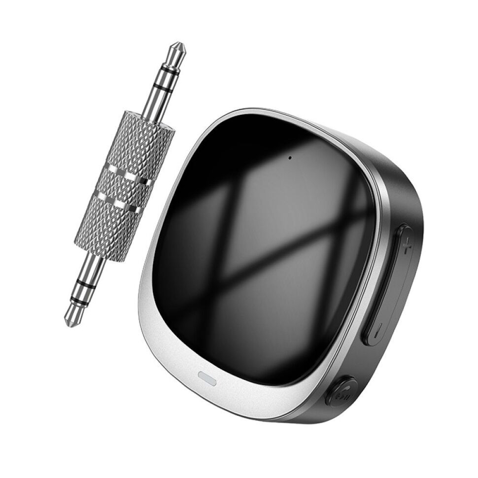Аудіоадаптер HOCO E80 Travel 3.5mm mini jack BT V5.3 Аудіоадаптер HOCO E80 Travel 3.5mm mini jack BT V5.3