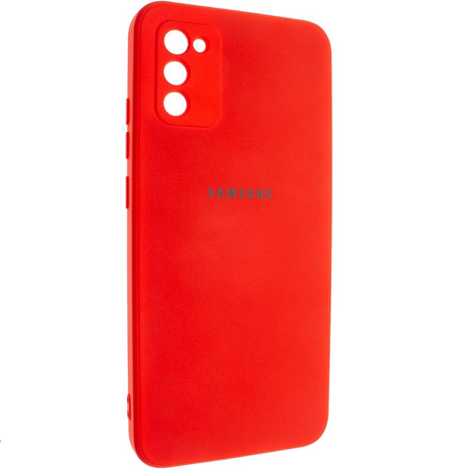 Задня накладка силіконова з закритою камерою для SAMSUNG A025 Galaxy A02S 2021 Задня накладка силіконова з закритою камерою для SAMSUNG A025 Galaxy A02S 2021