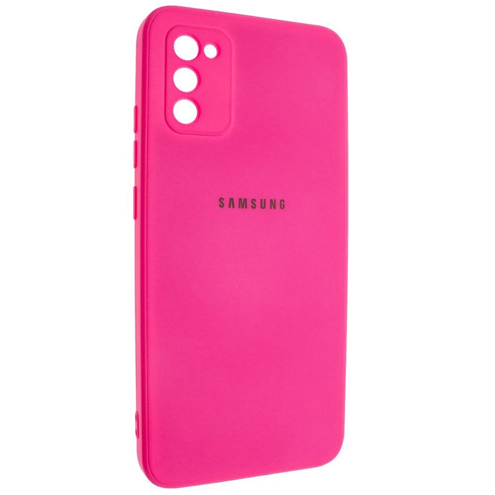 Задня накладка силіконова з закритою камерою для SAMSUNG A025 Galaxy A02S 2021 Задня накладка силіконова з закритою камерою для SAMSUNG A025 Galaxy A02S 2021