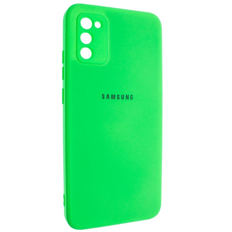 Задня накладка силіконова з закритою камерою для SAMSUNG A025 Galaxy A02S 2021 Задня накладка силіконова з закритою камерою для SAMSUNG A025 Galaxy A02S 2021