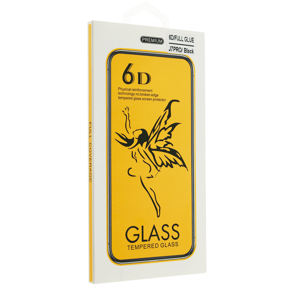 Захисне скло 6D PREMIUM SAMSUNG J250 Galaxy J2 2018 В УПАКОВЦІ