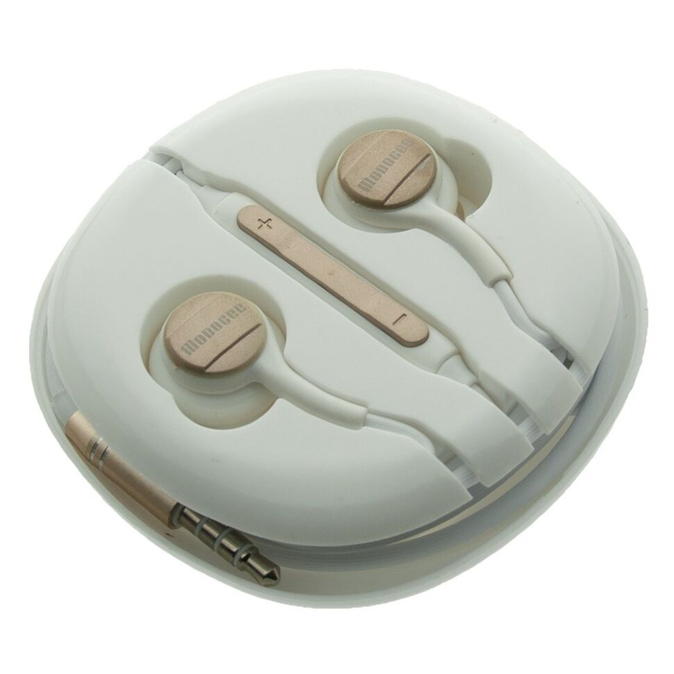 Навушники дротові MODOCEE R15 з регулятором гучності та мікрофоном Навушники дротові MODOCEE R15 з регулятором гучності та мікрофоном