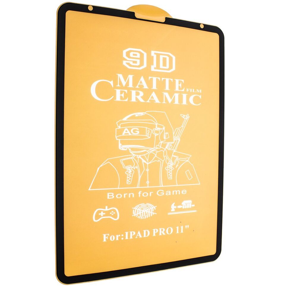 CERAMICS FILM 9D МАТОВЕ APPLE IPAD PRO 11" (2021) ЧОРНИЙ CERAMICS FILM 9D МАТОВЕ APPLE IPAD PRO 11" (2021) ЧОРНИЙ