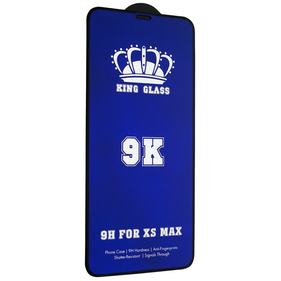 Захисне скло 9K BLUE LIGHT APPLE IPHONE XS MAX | 11 PRO MAX ЧОРНИЙ