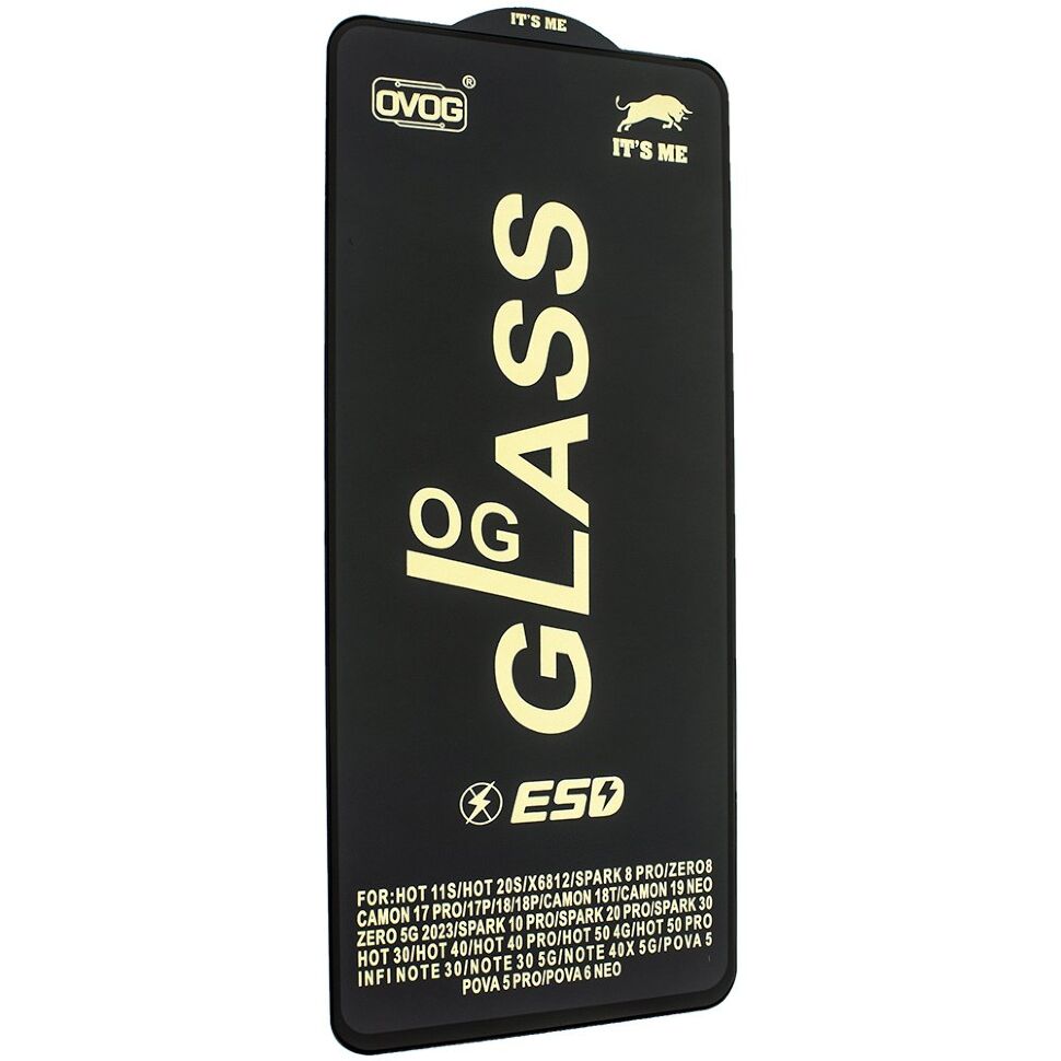 Захисне скло PREMIUM IT'S ME OG GLASS INFINIX HOT 50 | HOT 40 | HOT 30 | POVA 5 | NOTE 30 | NOTE 40X