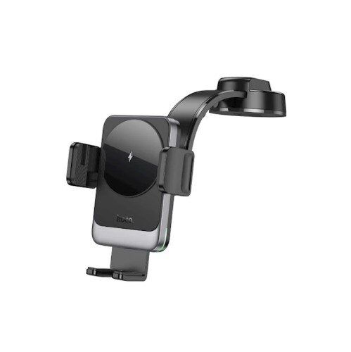 Автомобільний тримач HOCO HW14 бездротова зарядка чорний Автомобільний тримач HOCO HW14 бездротова зарядка чорний