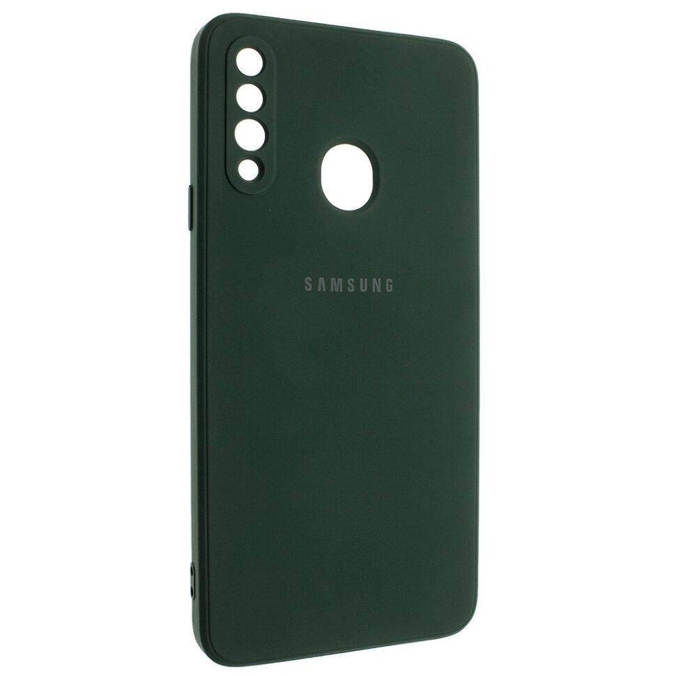 Задня накладка силіконова з закритою камерою для SAMSUNG A207 Galaxy A20S 2019 Задня накладка силіконова з закритою камерою для SAMSUNG A207 Galaxy A20S 2019