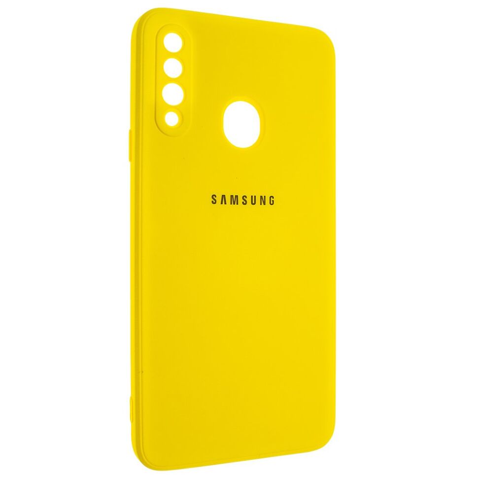 Задня накладка силіконова з закритою камерою для SAMSUNG A207 Galaxy A20S 2019 Задня накладка силіконова з закритою камерою для SAMSUNG A207 Galaxy A20S 2019