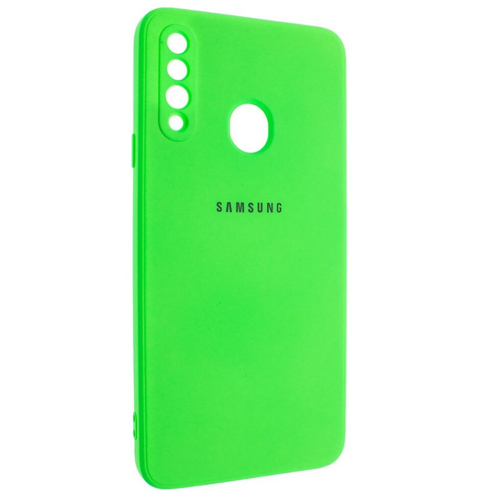 Задня накладка силіконова з закритою камерою для SAMSUNG A207 Galaxy A20S 2019 Задня накладка силіконова з закритою камерою для SAMSUNG A207 Galaxy A20S 2019