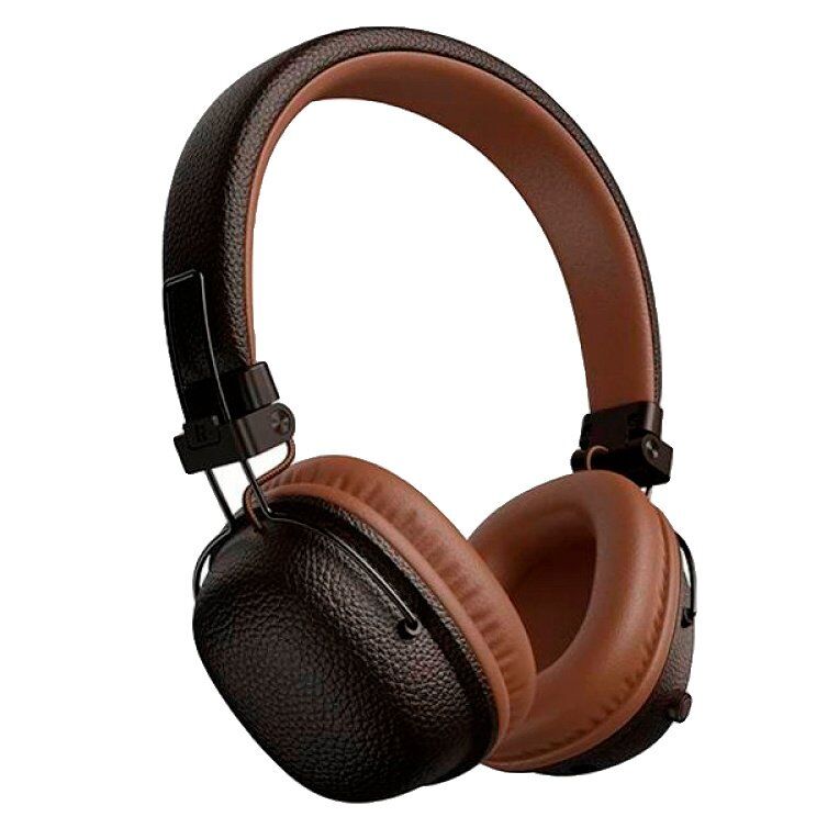 Бездротові повнорозмірні навушники HOCO W64, КОРИЧНЕВИЙ Бездротові повнорозмірні навушники HOCO W64, КОРИЧНЕВИЙ