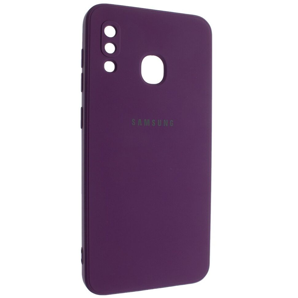 Задня накладка CAMERA FULL Silicone Case SAMSUNG A205 Galaxy A20 (2019)