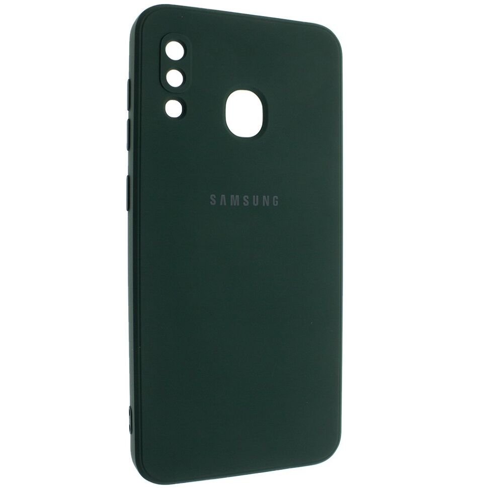 Задня накладка CAMERA FULL Silicone Case SAMSUNG A205 Galaxy A20 (2019)