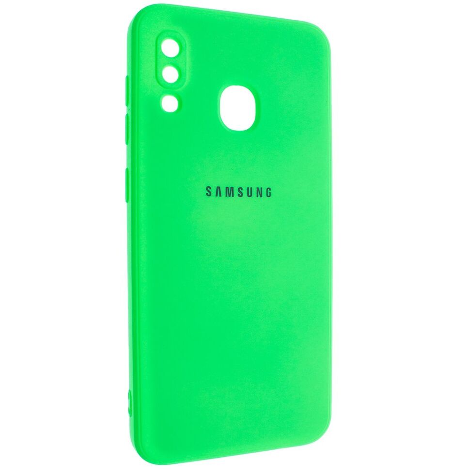 Задня накладка CAMERA FULL Silicone Case SAMSUNG A205 Galaxy A20 (2019)