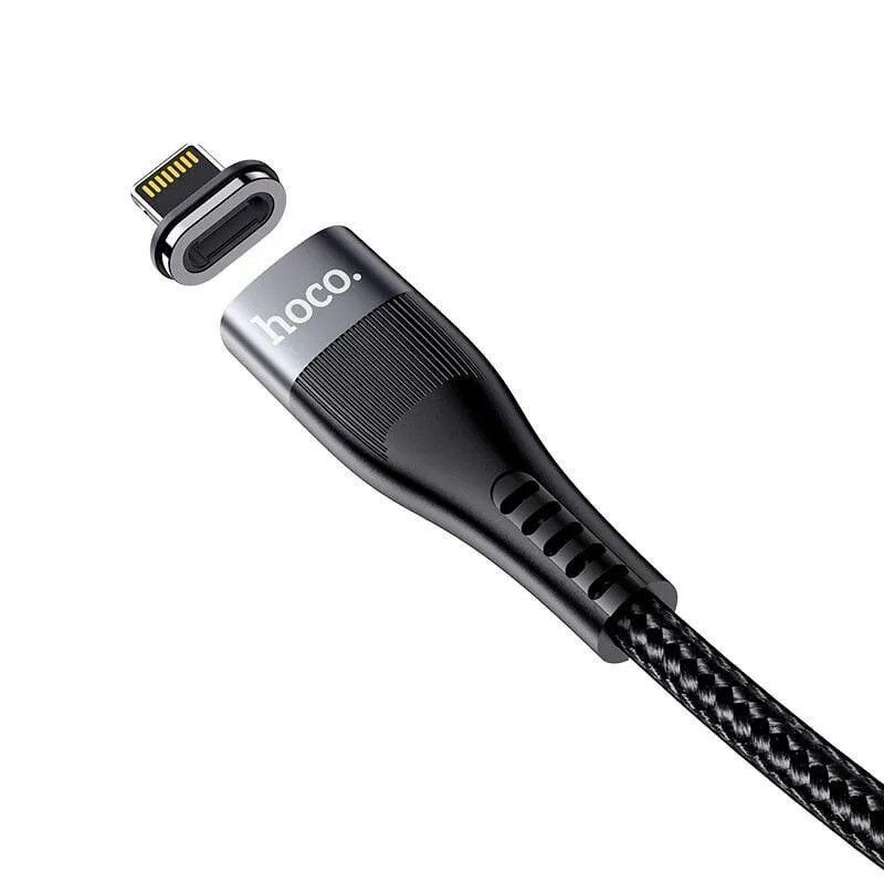 USB-C кабель HOCO U99 магнiтний Type-C - Lightning 20W 1.20M ЧОРНИЙ USB-C кабель HOCO U99 магнiтний Type-C - Lightning 20W 1.20M ЧОРНИЙ