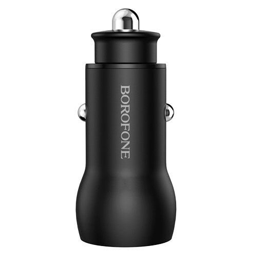 Автомобільний зарядний пристрій BOROFONE BZ9 Wise route dual port car charger Автомобільний зарядний пристрій BOROFONE BZ9 Wise route dual port car charger