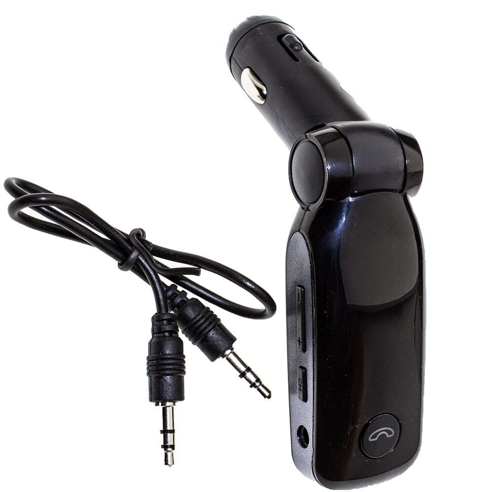 FM Модулятор M8 Bluetooth / гучномовець ЧОРНО-СИНІЙ FM Модулятор M8 Bluetooth / гучномовець ЧОРНО-СИНІЙ