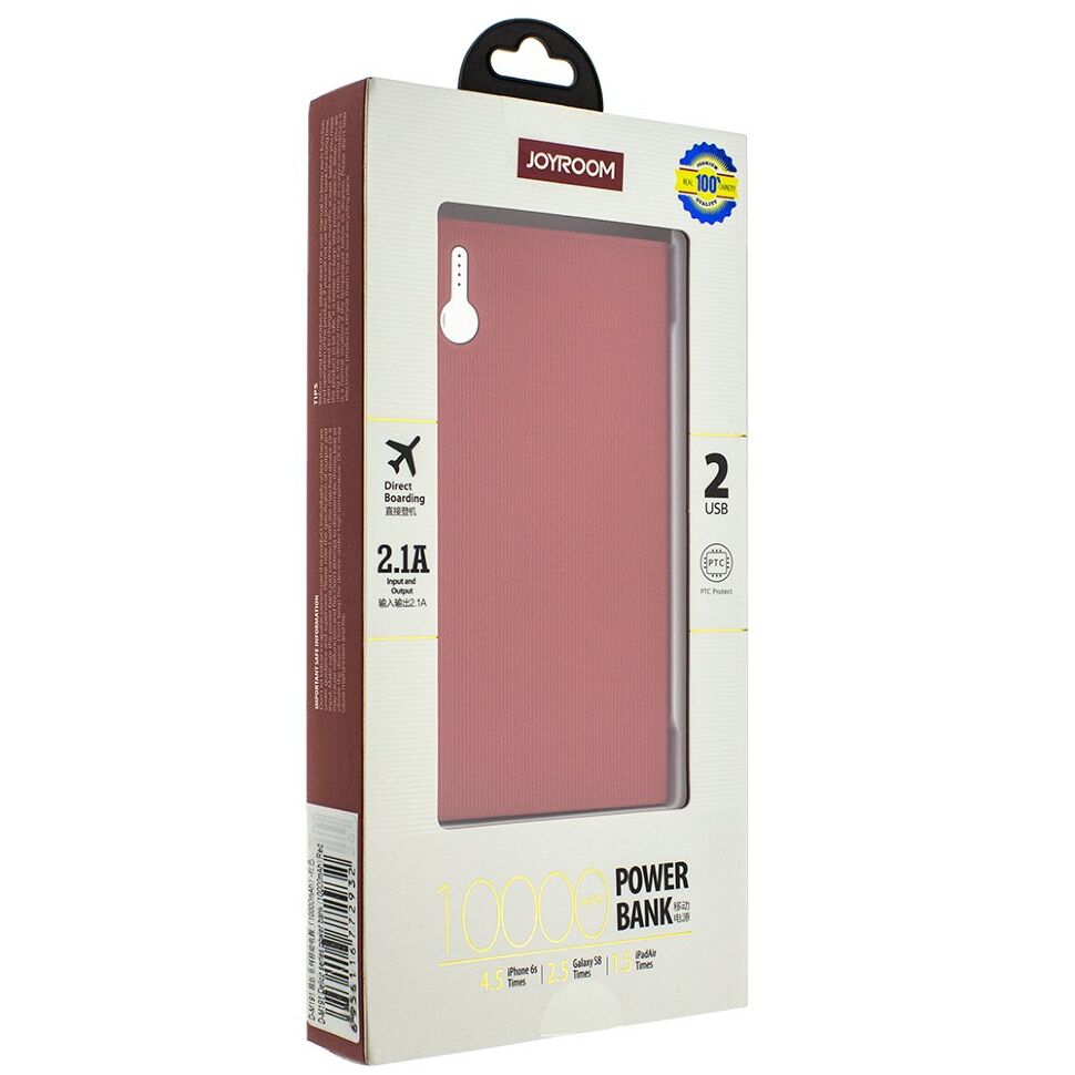 Power Bank JOYROOM D-M191 10000 mAh ЧЕРВОНИЙ