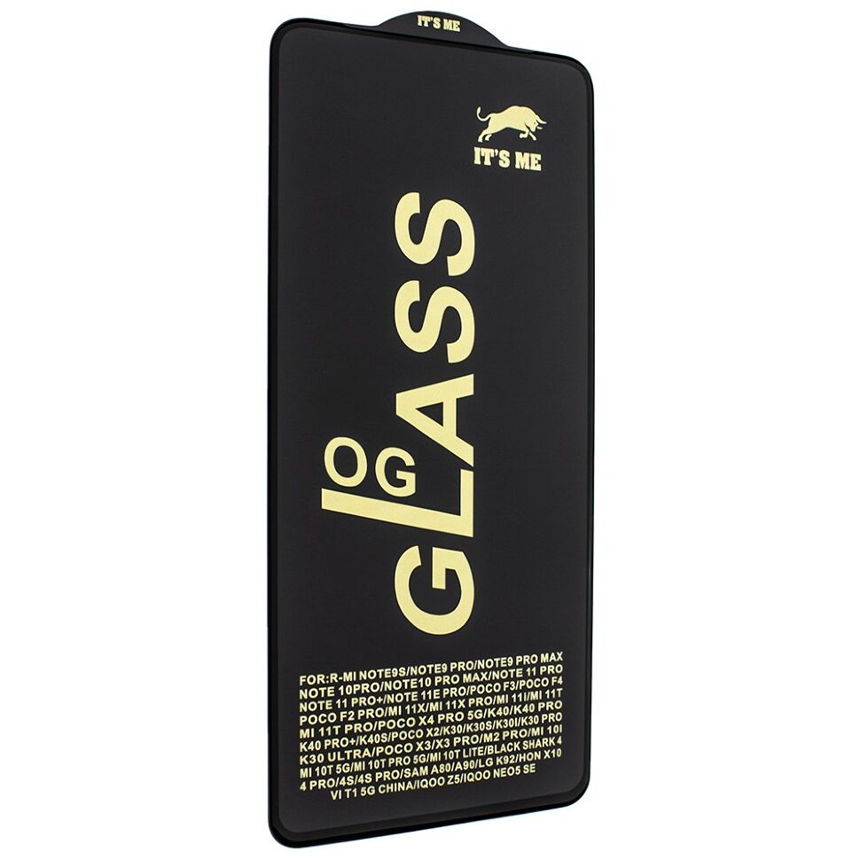 Захисне скло PREMIUM IT'S ME OG GLASS POCO X4 PRO 5G ЧОРНИЙ