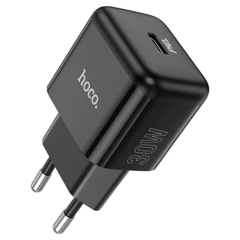 Мережевий зарядний пристрій HOCO N32 TYPE-C PD 30W чорний
