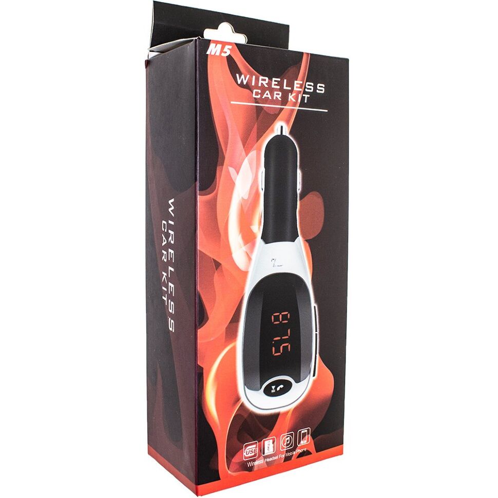 FM Модулятор M5 ЧОРНИЙ FM Модулятор M5 ЧОРНИЙ