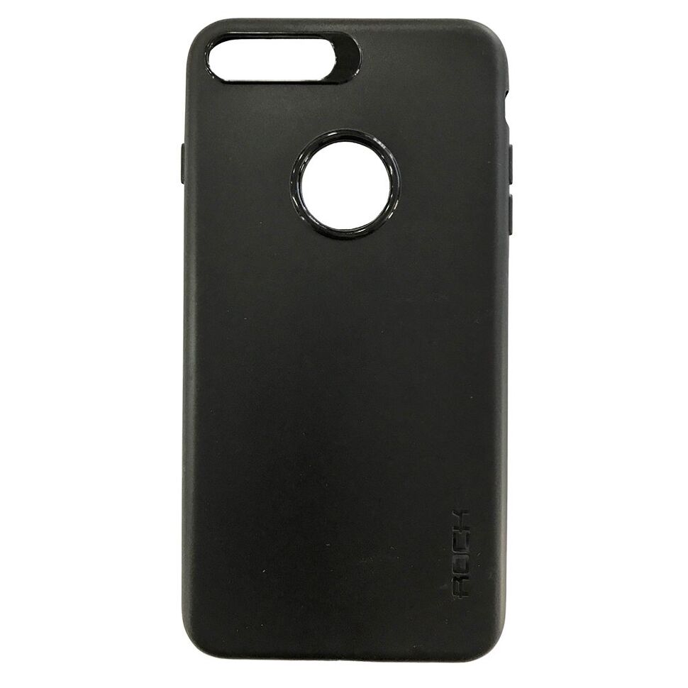 Ультратонка силіконова накладка ROCK iPhone 8+ (чорний) Ультратонка силіконова накладка ROCK iPhone 8+ (чорний)
