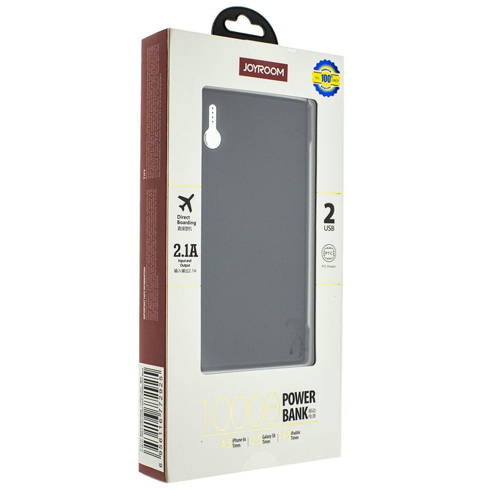 Power Bank JOYROOM D-M191 10000 mAh ЧОРНИЙ