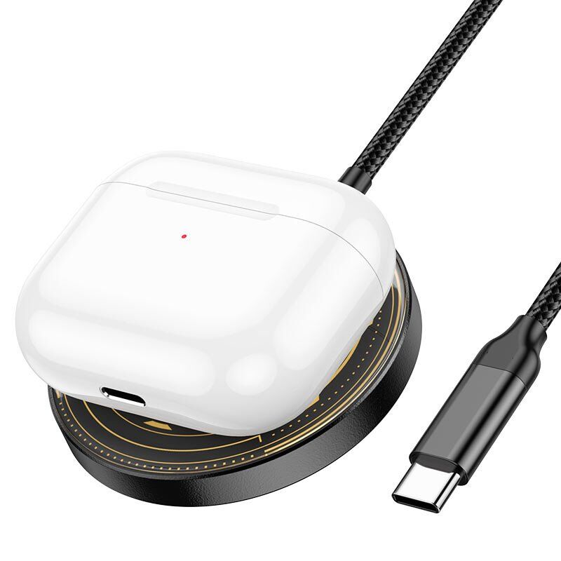 Бездротовий зарядний пристрій HOCO CW45 3В1 ЧОРНИЙ Бездротовий зарядний пристрій HOCO CW45 3В1 ЧОРНИЙ