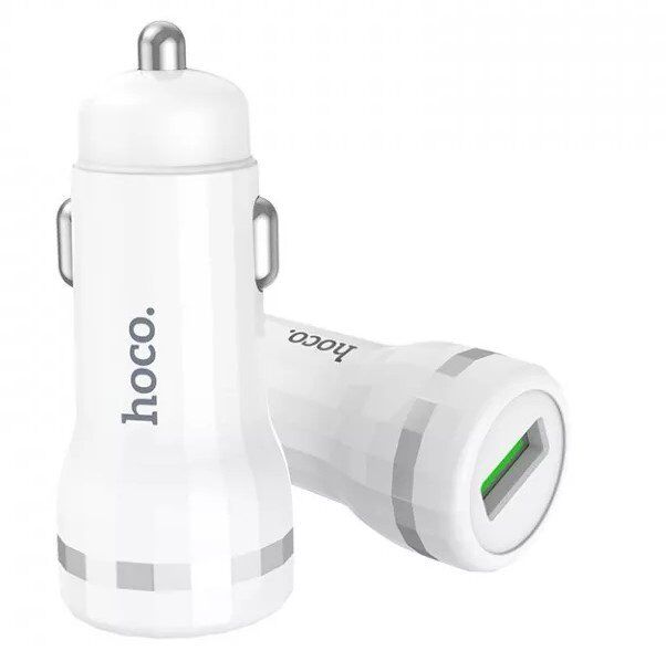 АЗУ HOCO Z27A QC3.0 (1USB) (10pc) (белый)