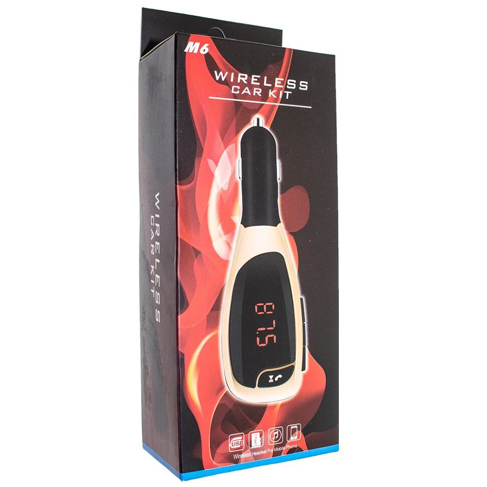 FM Модулятор M6 Bluetooth / гучномовець FM Модулятор M6 Bluetooth / гучномовець