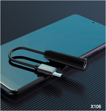 Аудіо перехідник WUW X106 Type-C - jack 3.5 мм (70) Аудіо перехідник WUW X106 Type-C - jack 3.5 мм (70)