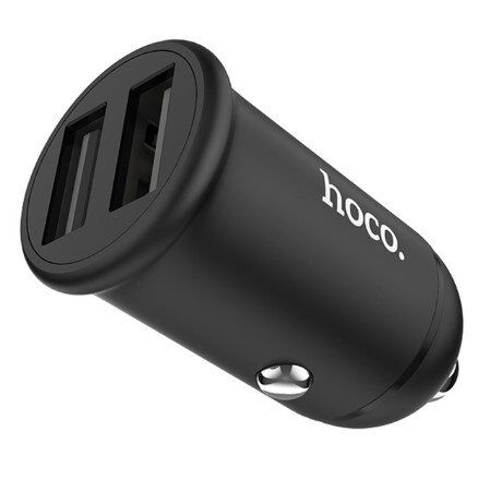 АЗУ HOCO Z30 (2USB/3.1A) (12pc) (черный)